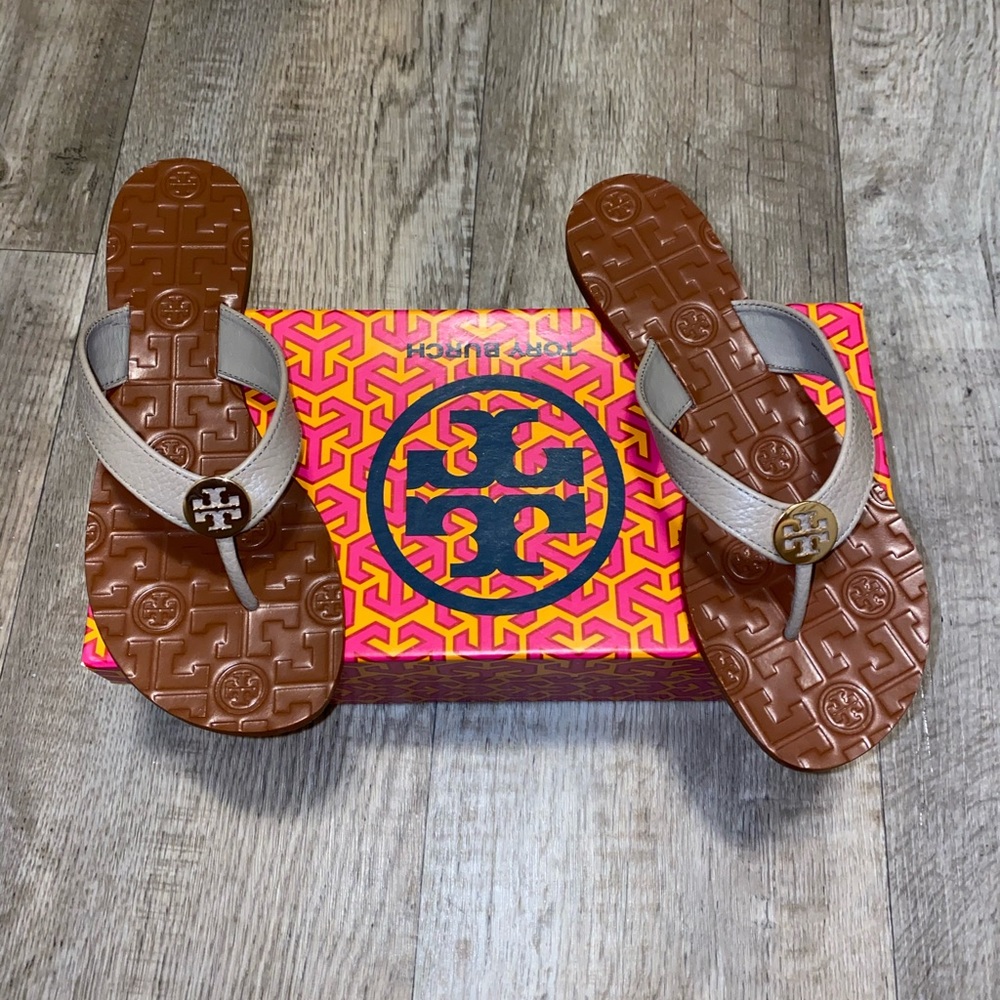 Tory Burch Thora Sandals Flip Flops Brand New